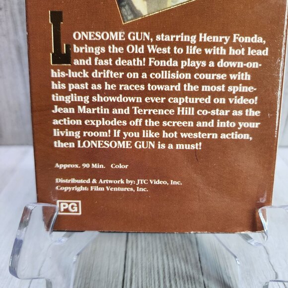Vintage Lonesome Gun VHS Tape - Henry Fonda - Picture 3 of 5